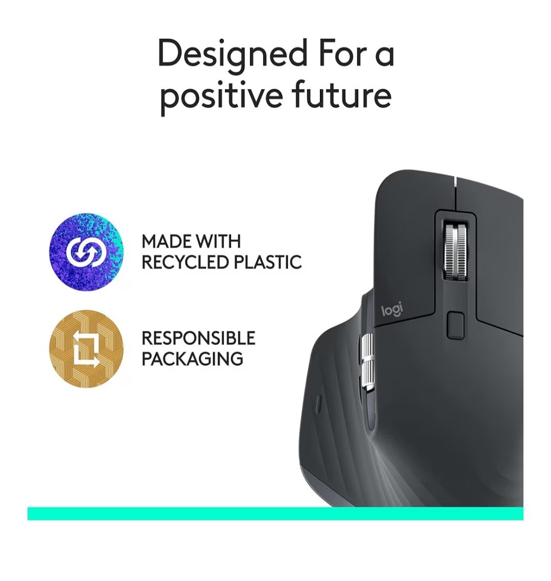 Logitech MX Master 3S Wireless Mouse – Black