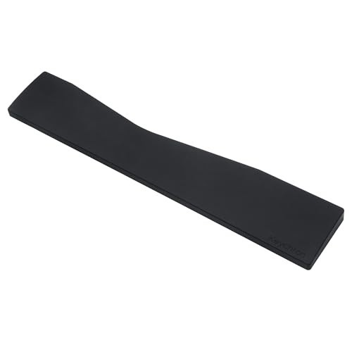 Keychron Silicone Wrist Palm Rest 17.56×3.13-In Fits Q13 Max Q13 Pro Black