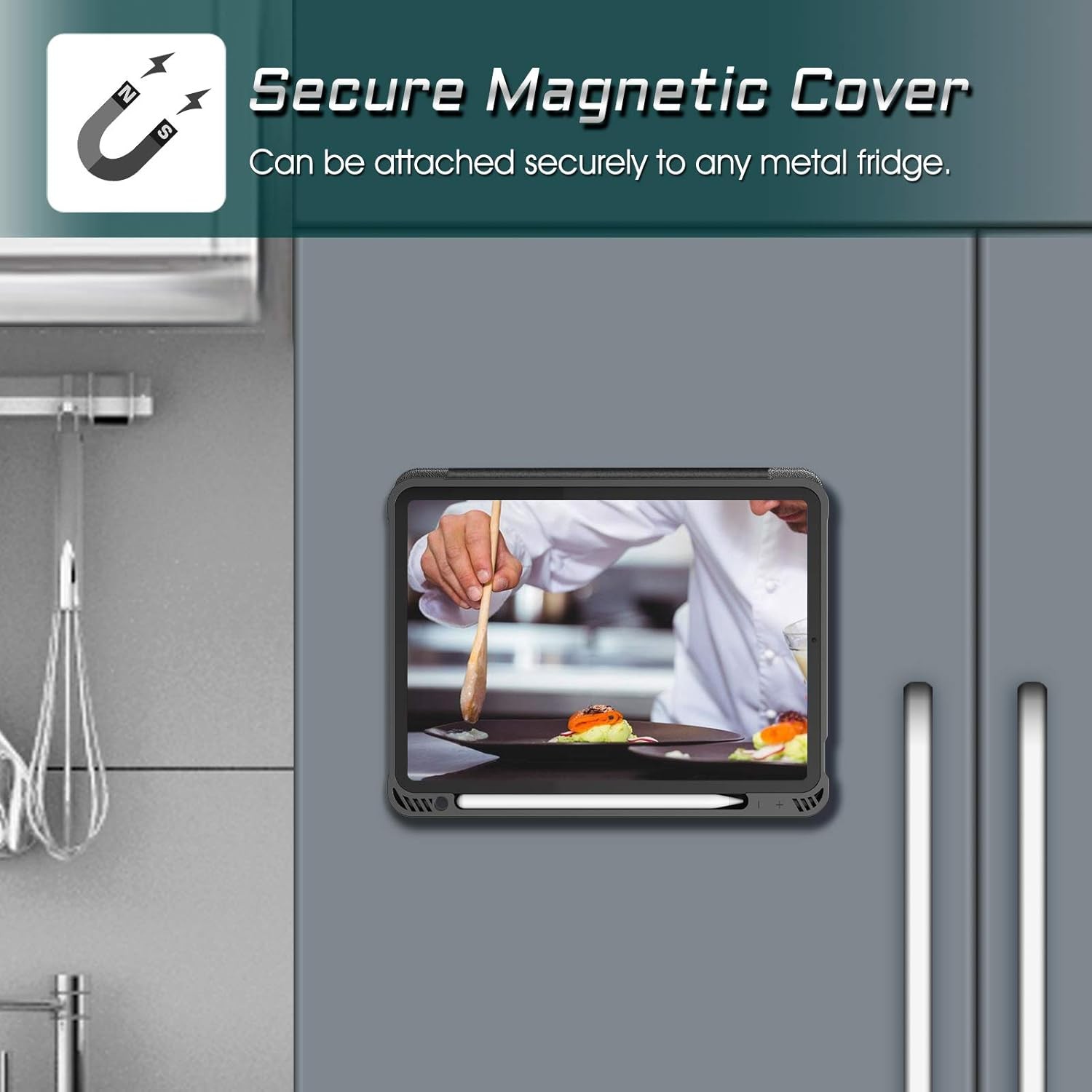 Magnetic Stand Case for iPad Air 11-inch M4/M3/M2 (2026 /2025 / 2024) TPU Cover