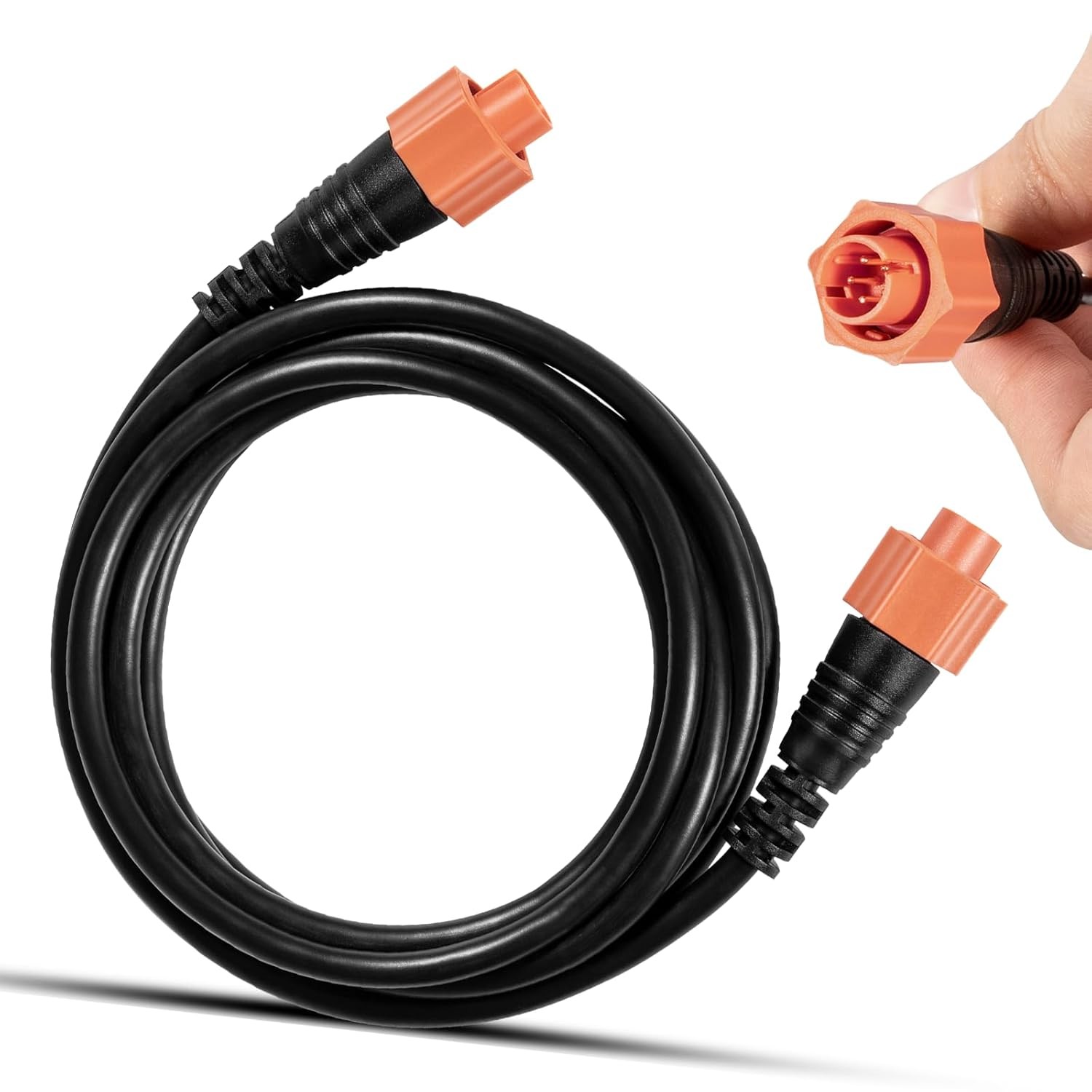 6 Feet Plug and Play for Lowrance Ethernet Crossover Cable Yellow Cat5e Cable