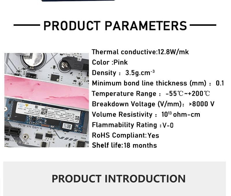 UTP-6 12.8w/mk Thermal Putty for VGA GPU IC Processor Rapid Cooling 10g