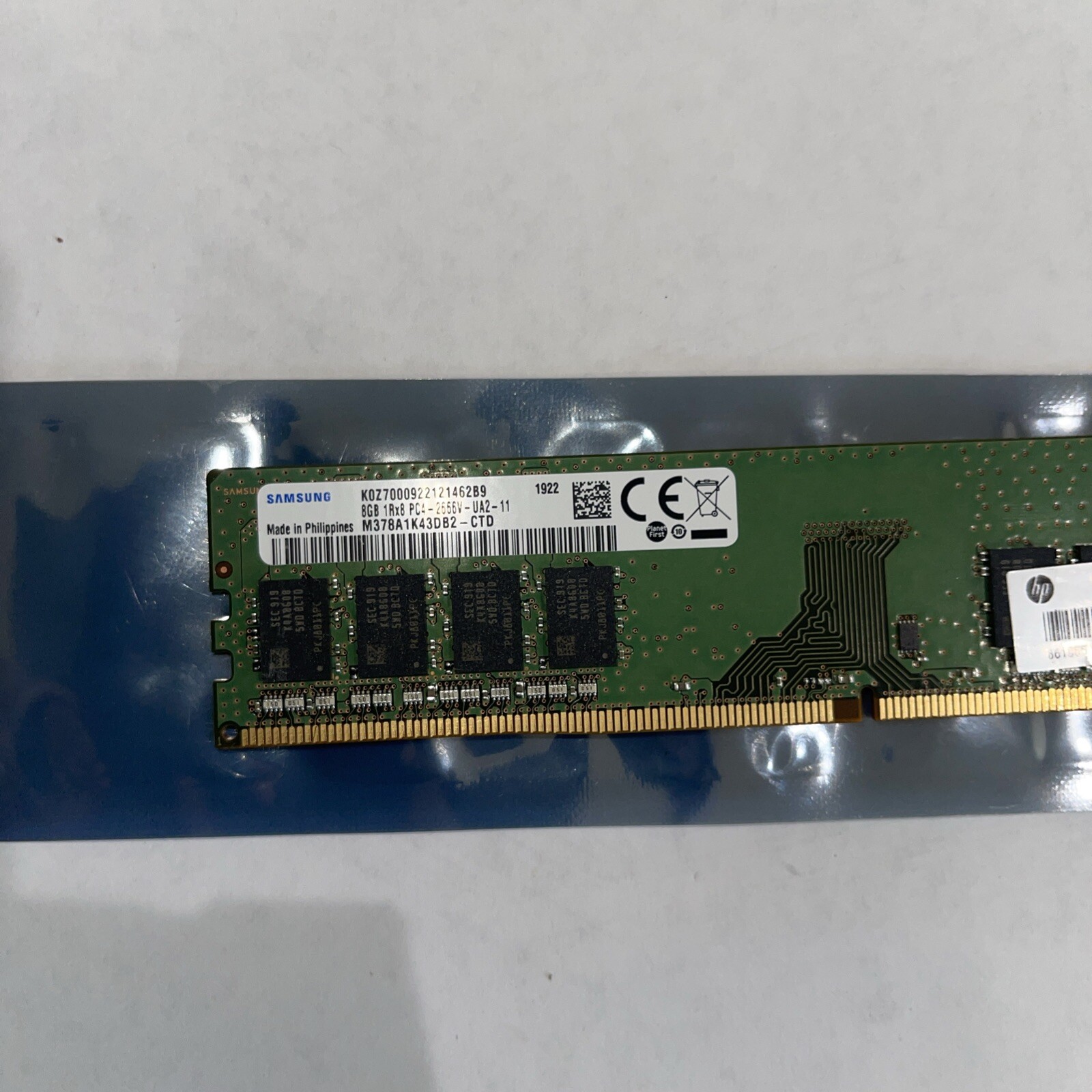Samsung 8GB DDR4 2666 PC4-21300 M378A1K43CB2-CTD Memory RAM