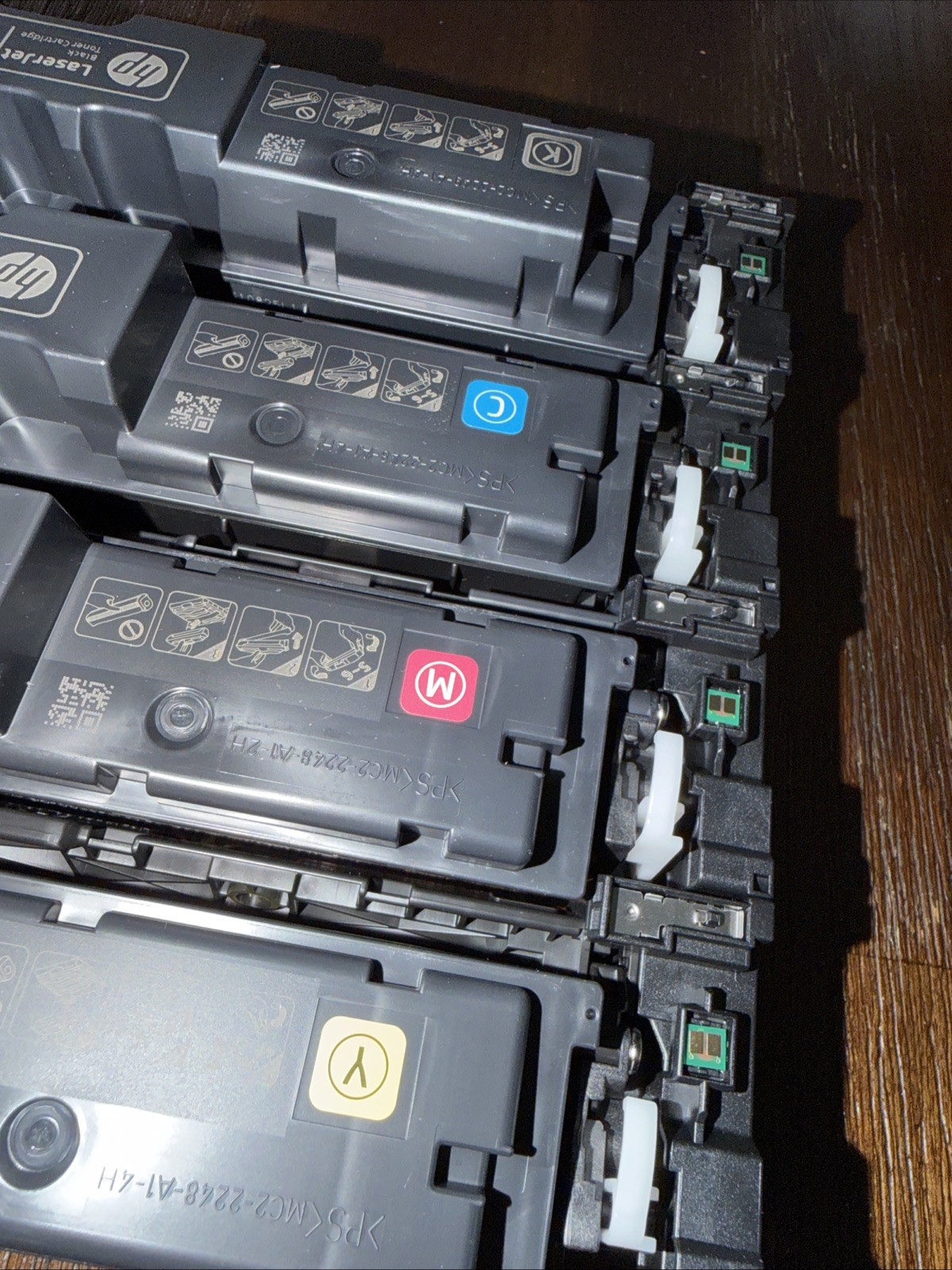 HP 210X Black/Cyan/Magenta/Yellow High Yield Toner Cartridge 100% Ink On All 4