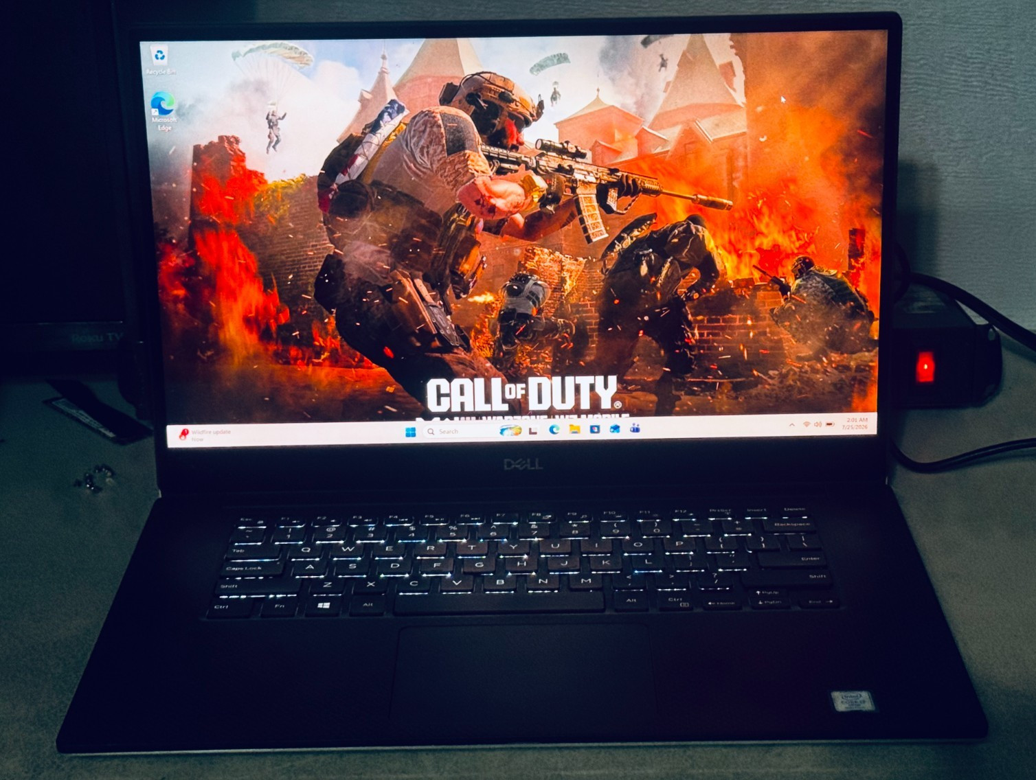 Dell Precision 4K Touch Gaming Laptop-i7 9850H-16GB RAM-512GB WIN 11-4GB NVIDIA