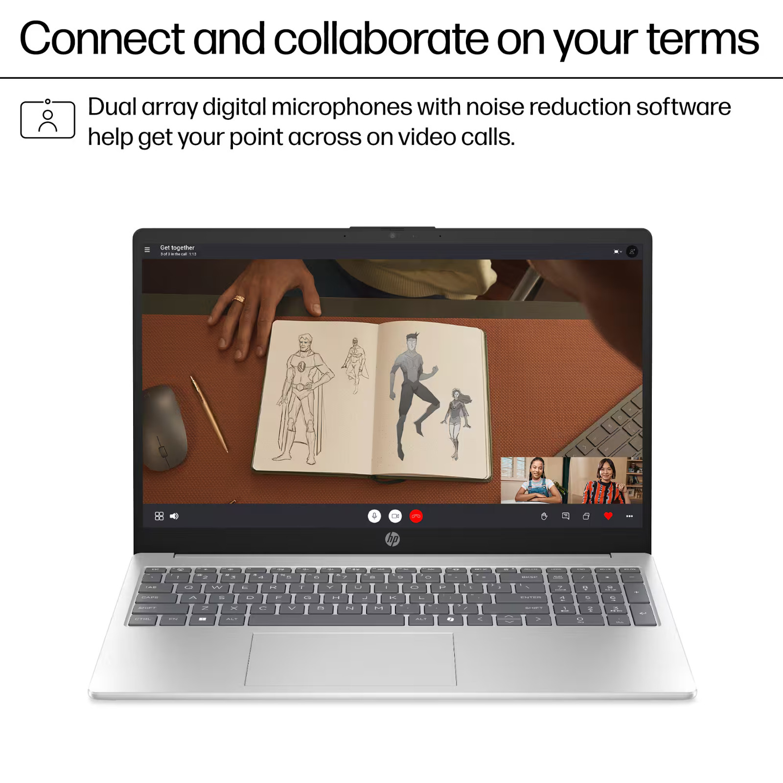 2026 HP Laptop 15 Touch Office 2024 Ryzen 5 7520U 16GB RAM Up to 1TB SSD Copilot