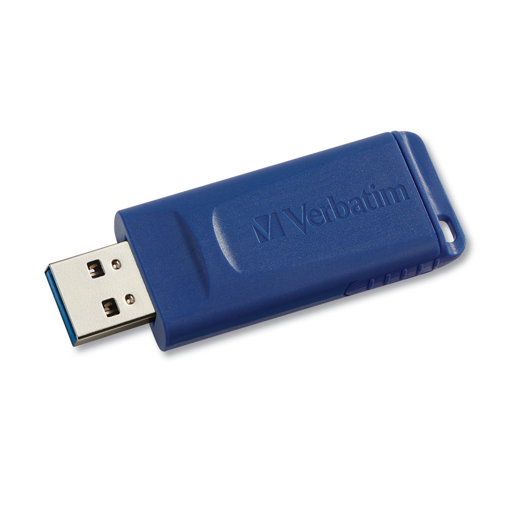 Verbatim Americas Llc 97408 Usb Flash Drive 32Gb 2.0 Blue Taa Microban