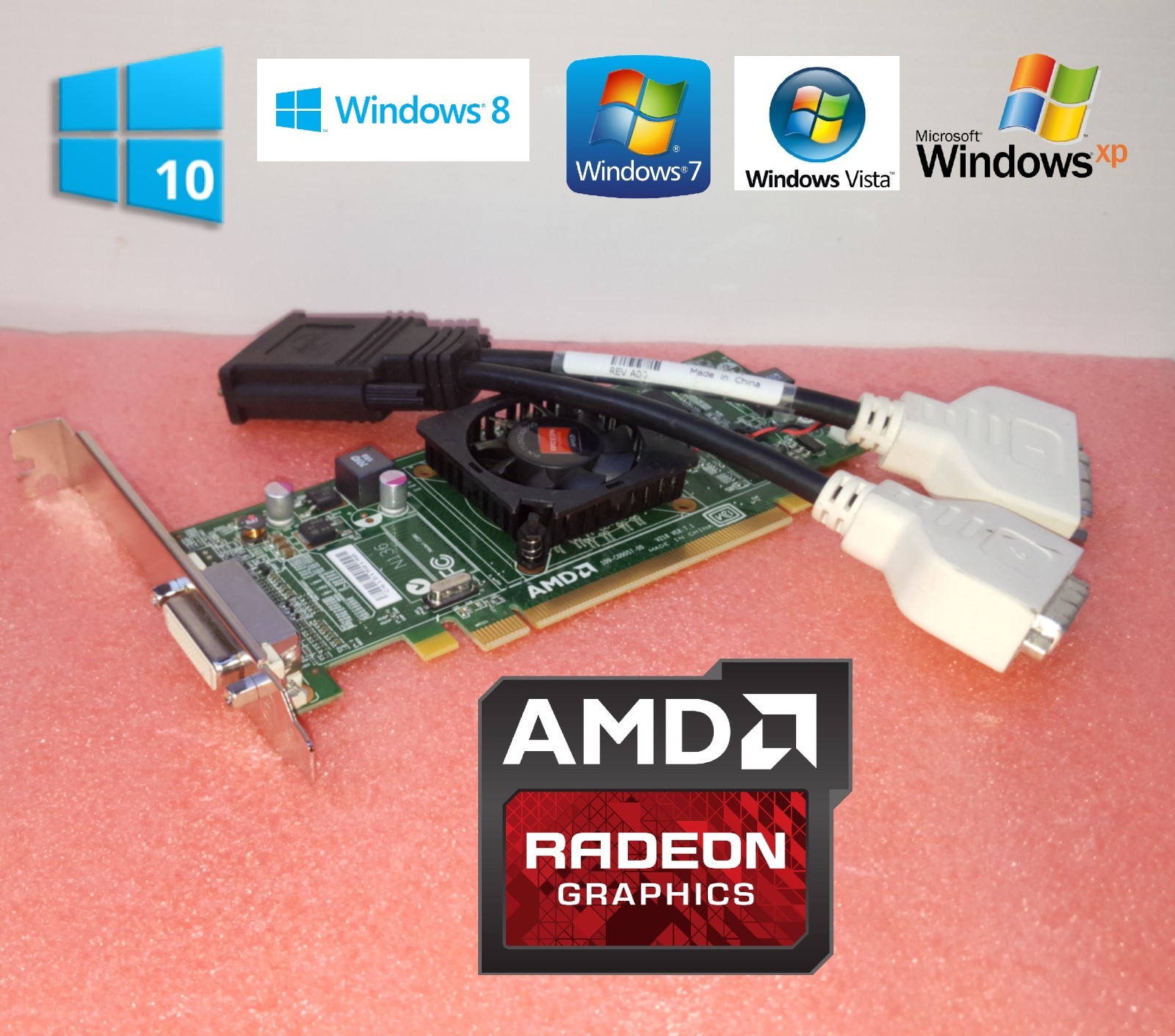 HP Pavilion a6109n a6110n a6112n a6202n Radeon Dual DVI Monitor Video Card