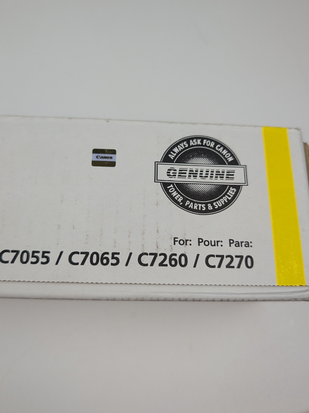 Genuine OEM Canon GPR-33 YELLOW Toner NEW Sealed Box Fast Shipping