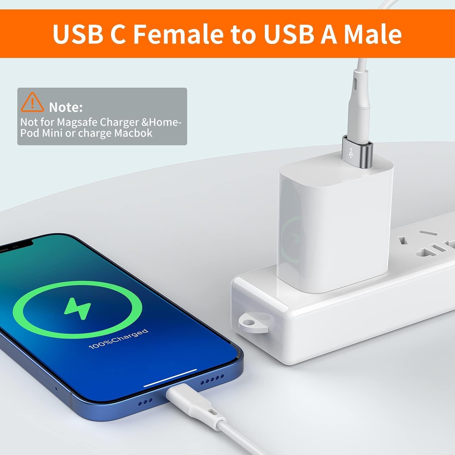4 PACK USB C 3.1 Type C Female to USB 3.0 Type A Male Port Converter Adapter NEW