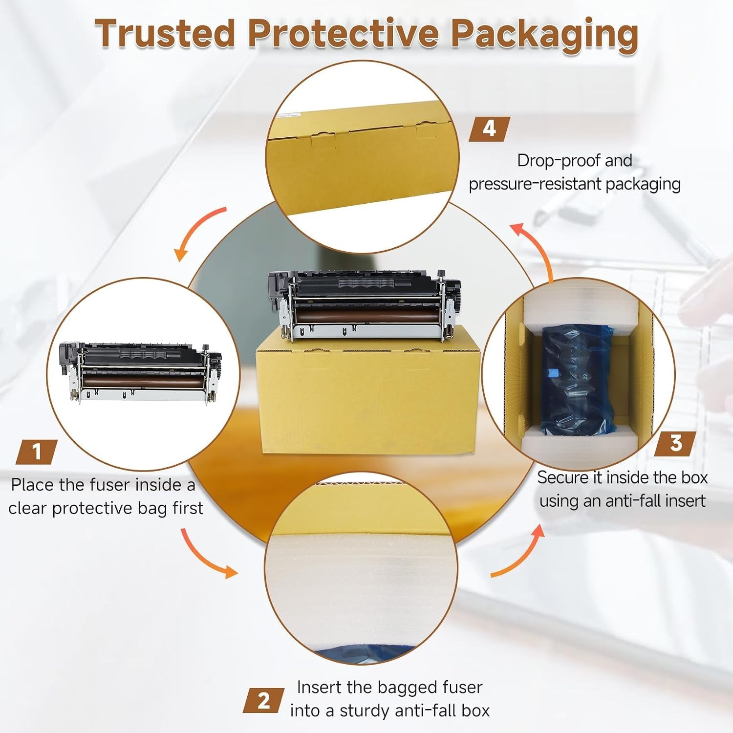 1 Pack 41X0252 Fuser Unit Compatible with CS720 CS725 CX725 XC4150 Printer, 120V