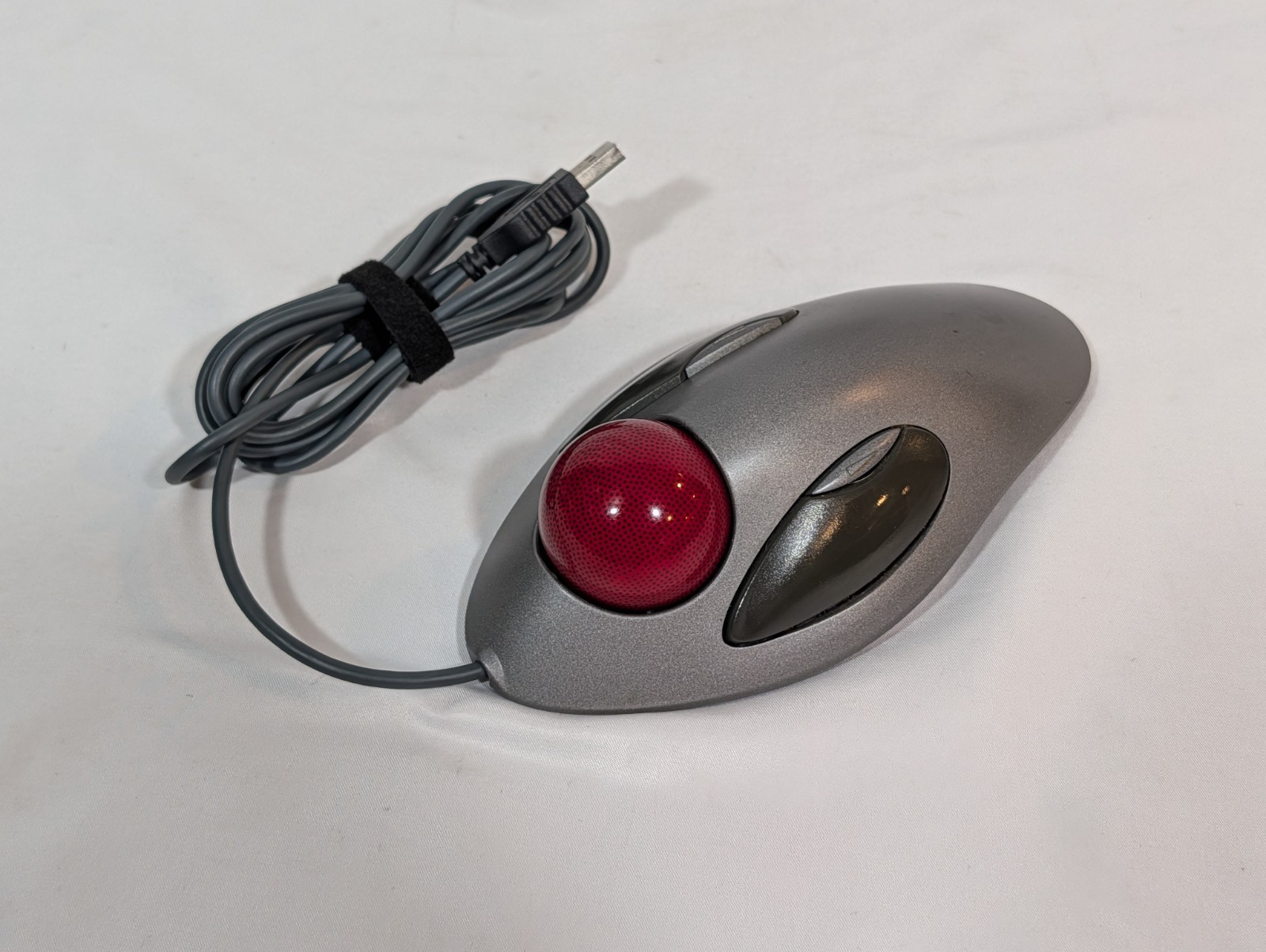 Logitech Trackman Marble Trackball Wired USB Mouse T-BC21 Tested + Working