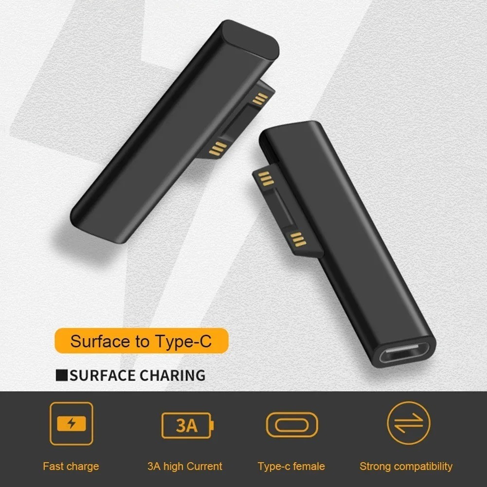 Fast Charging Type-C Power Adapter for Microsoft Surface Pro & Book