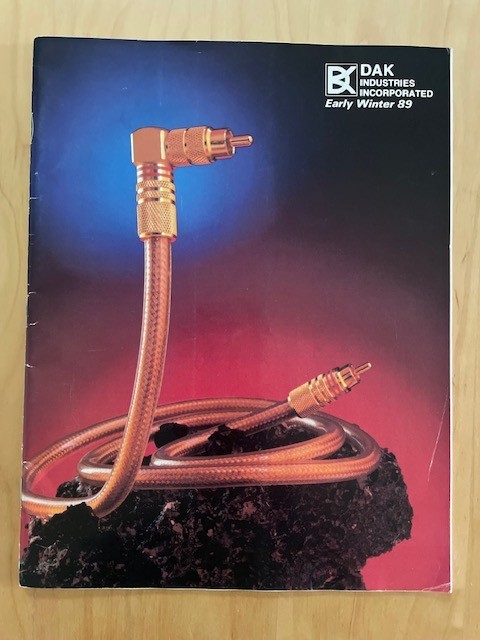 Vintage DAK Industries Sales Catalog Early Winter 1989 Computers Electronics