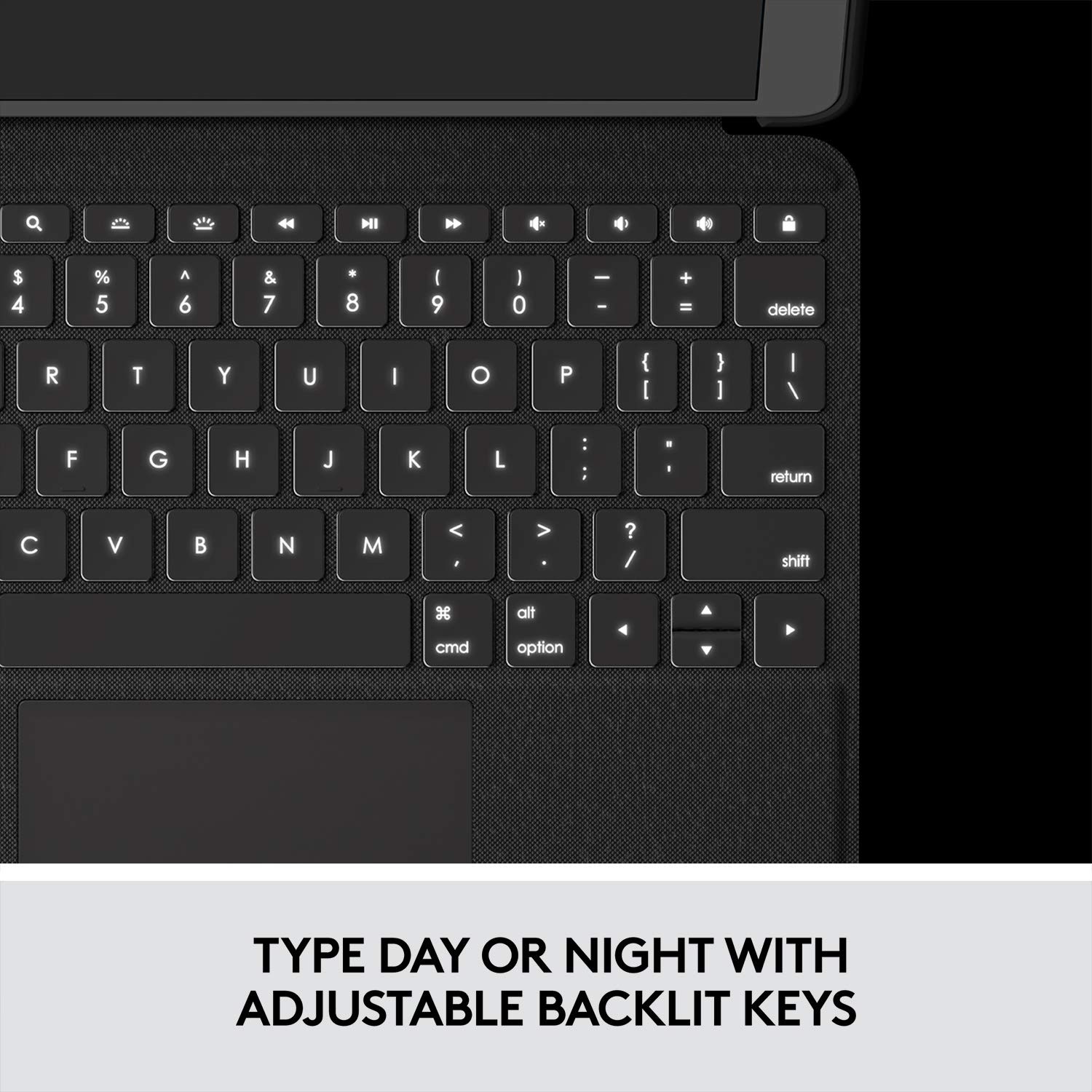Logitech Folio Touch iPad Air 11-inch (M2/M3 & 4/5 Gen) Keyboard Case Graphite