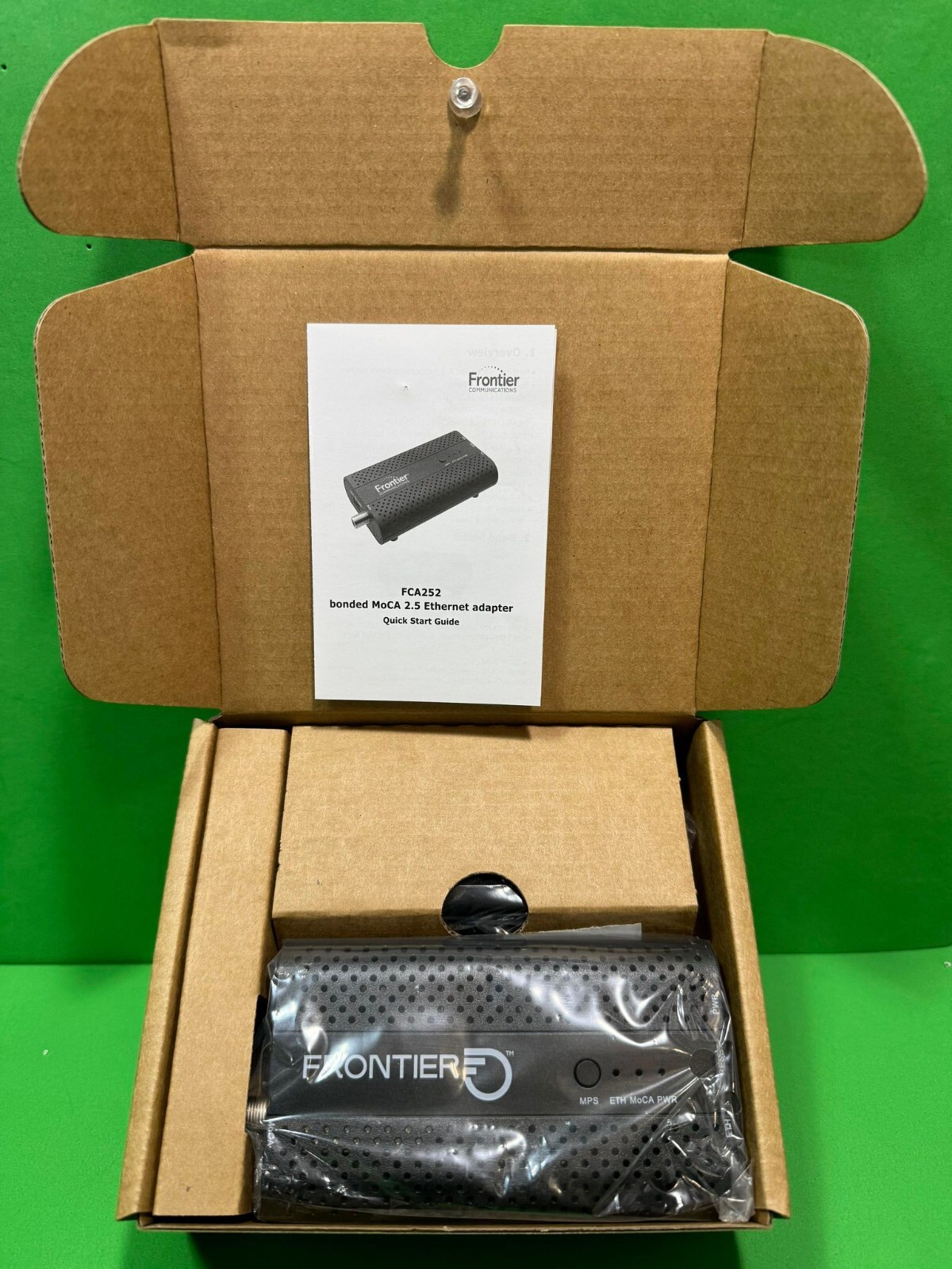 1pack FRONTIER FCA252 MoCa 25 Ethernet Network Adapter BRAND G1N