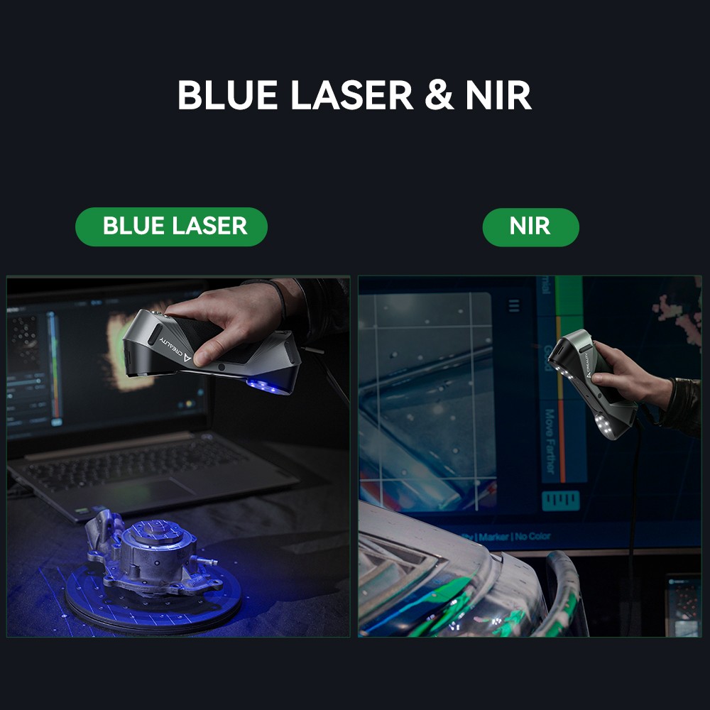 Creality CR-Scan Raptor 3D Scanner for 3D Printer 24-Bit Full-Color Scanning