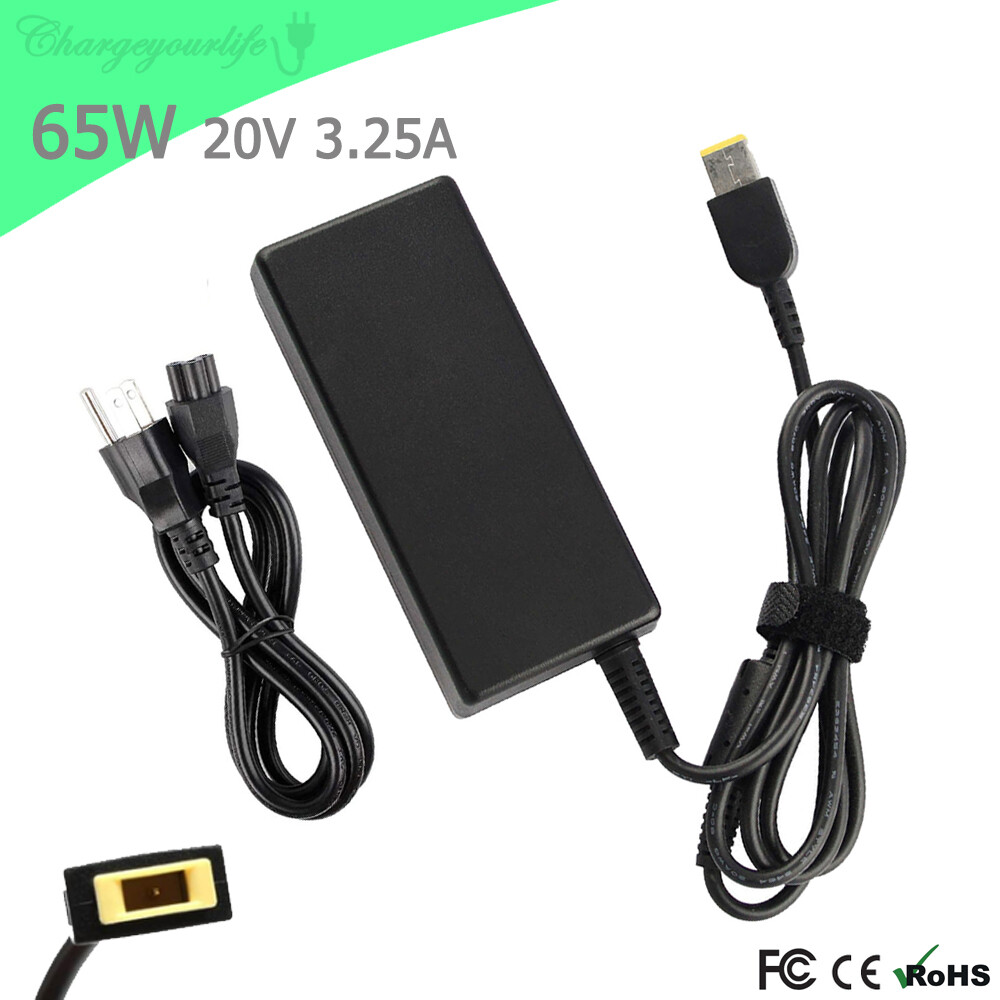 65W AC Charger Adapter For LENOVO ThinkPad X1 X240 X250 X260 Yoga 11e Intel
