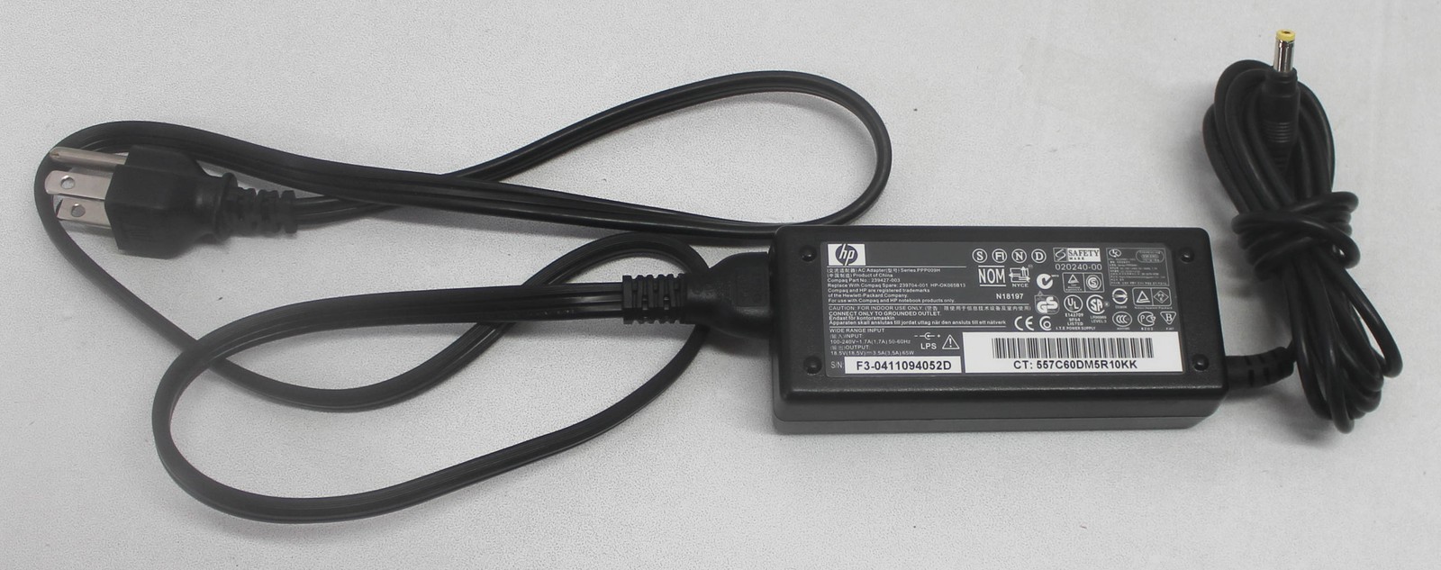 239427-001 HP/Cpq Ac Adapter “GRADE A”