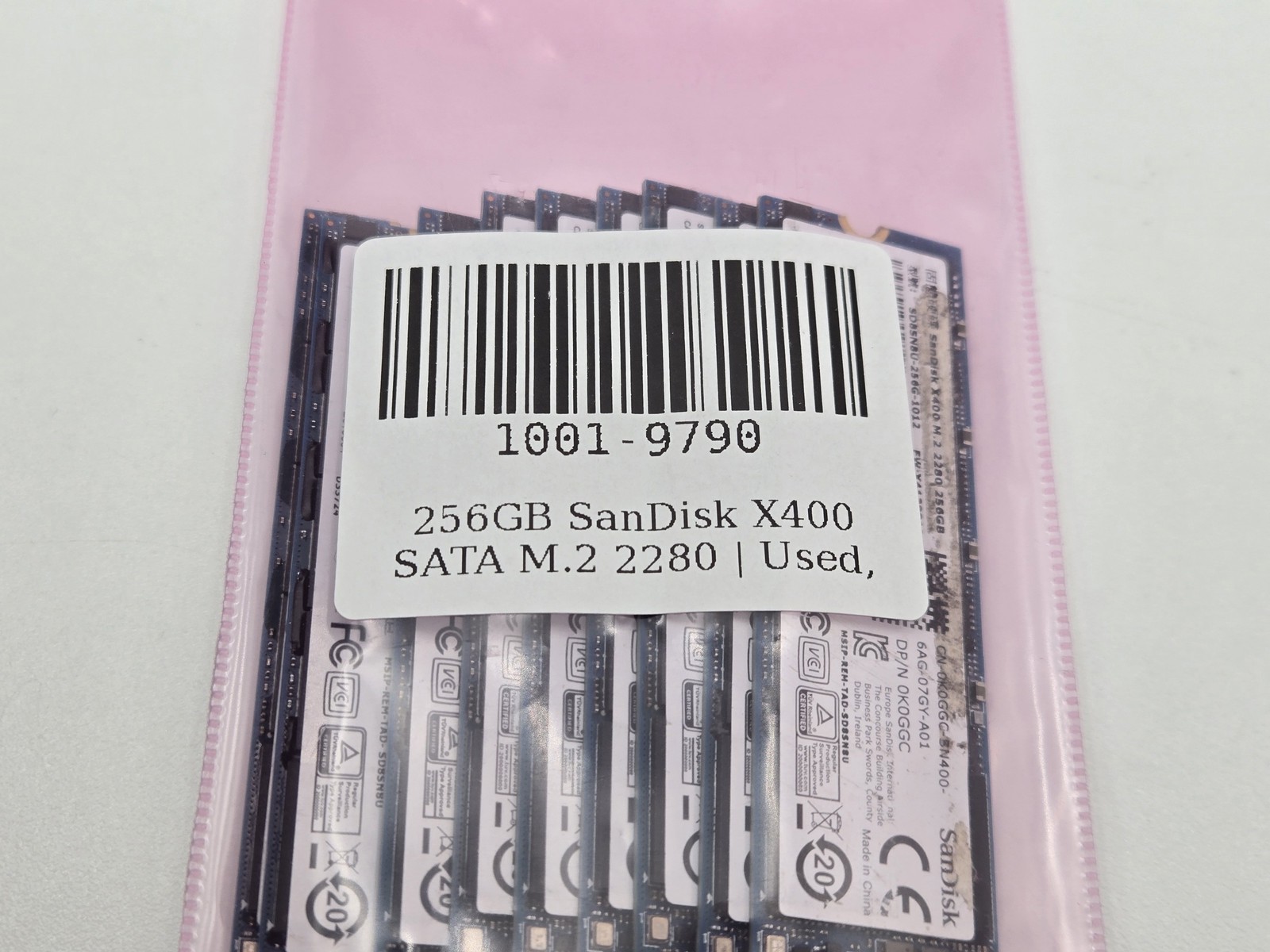 256GB SanDisk X400 SATA M.2 2280 SD8SN8U-256G-1012