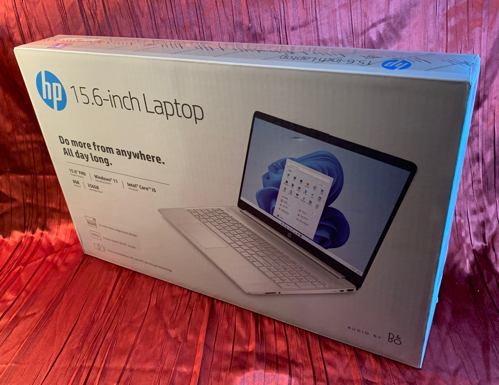 HP 15 Laptop: 15.6″ 1080p, i5-1135G7, 8GB RAM, 256GB SSD, Win 11 -15-dy2795wm