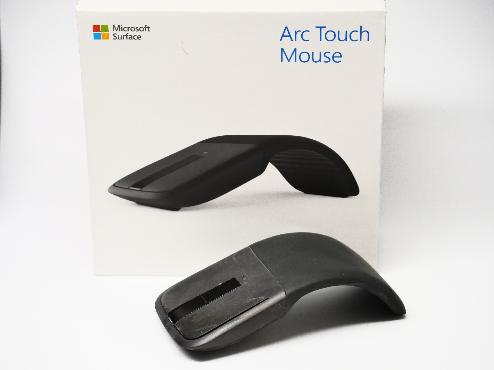 Microsoft Surface Arc BlueTrack Touch Bluetooth Mouse – Black