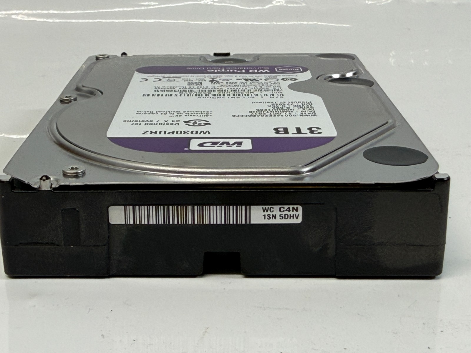 WD Purple WD30PURZ-85GU6Y0 3TB 5400RPM 3.5″ SATA 6Gb/s Surveillance HDD