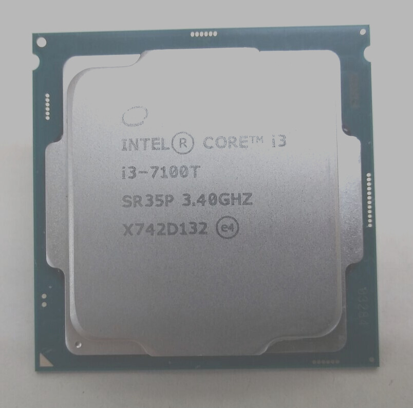 Intel Core i3-7100 T 2 x 3.40 GHz / 3 MB / LGA 1151 / 8GT/s Processor
