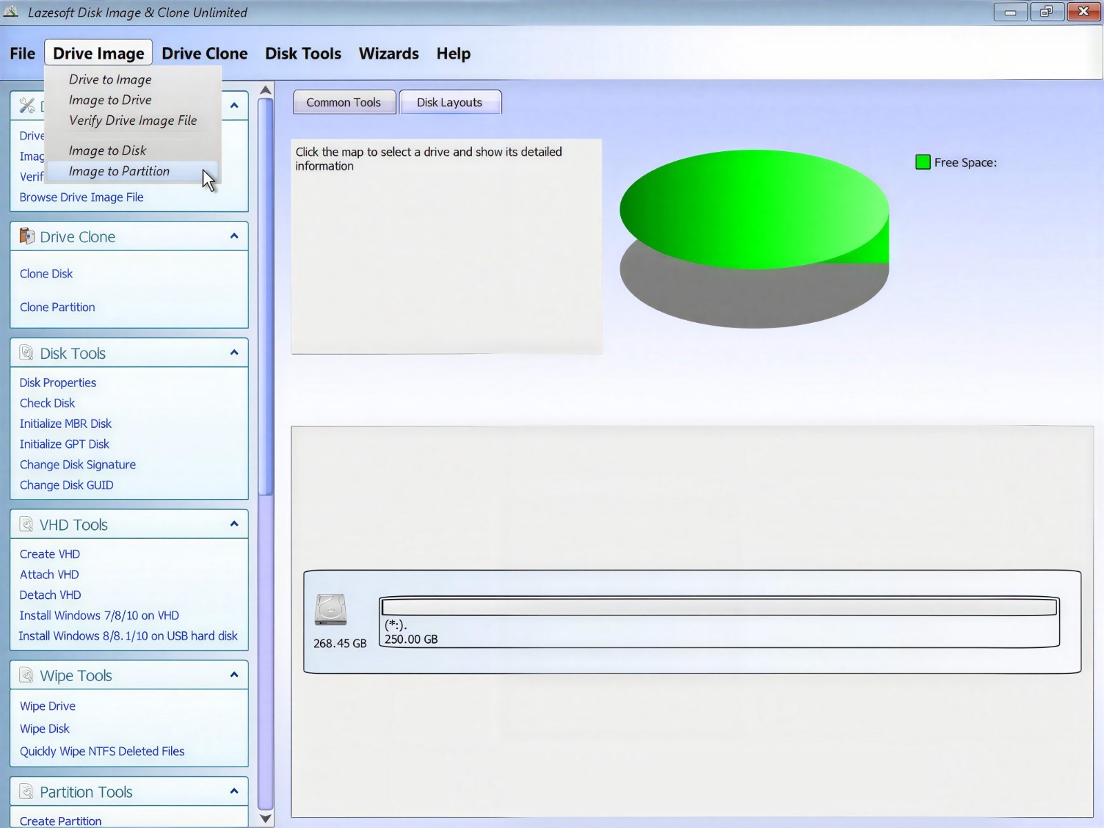 Lazesoft Disk Image & Clone Unlimited Edition Bootable DVD/USB