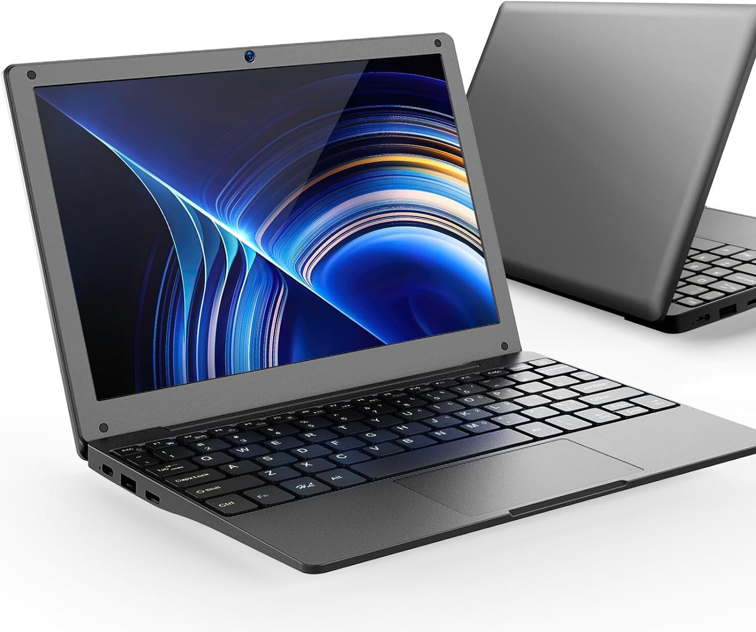Portable 10.1” Laptop Computer Quad Core Android 12.0 Netbook 2G RAM+64GB ROM