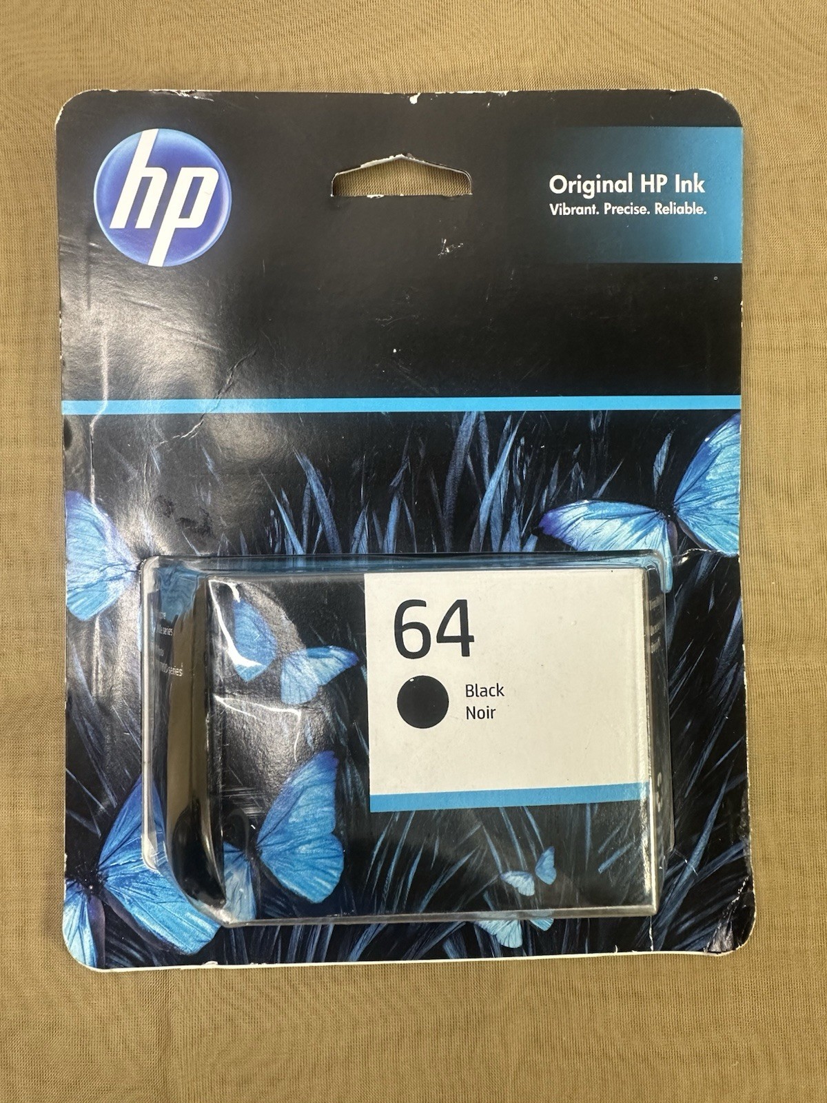 HP 64 Original Ink Cartridge – Black (N9J90AN) – Works w/ HP Envy Inspire 05/25