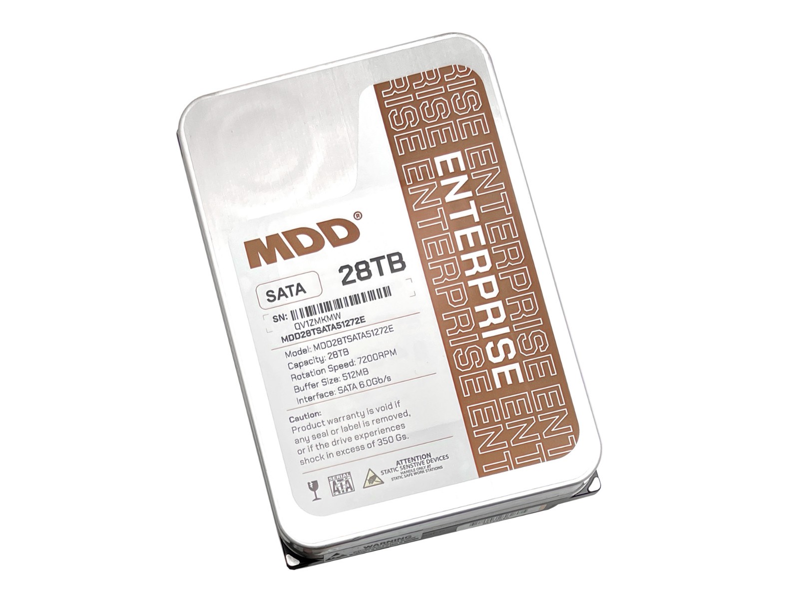 MDD 28TB (MDD28TSATA51272E) 512MB 7200RPM 3.5″ SATA 6Gb/s Enterprise Hard Drive
