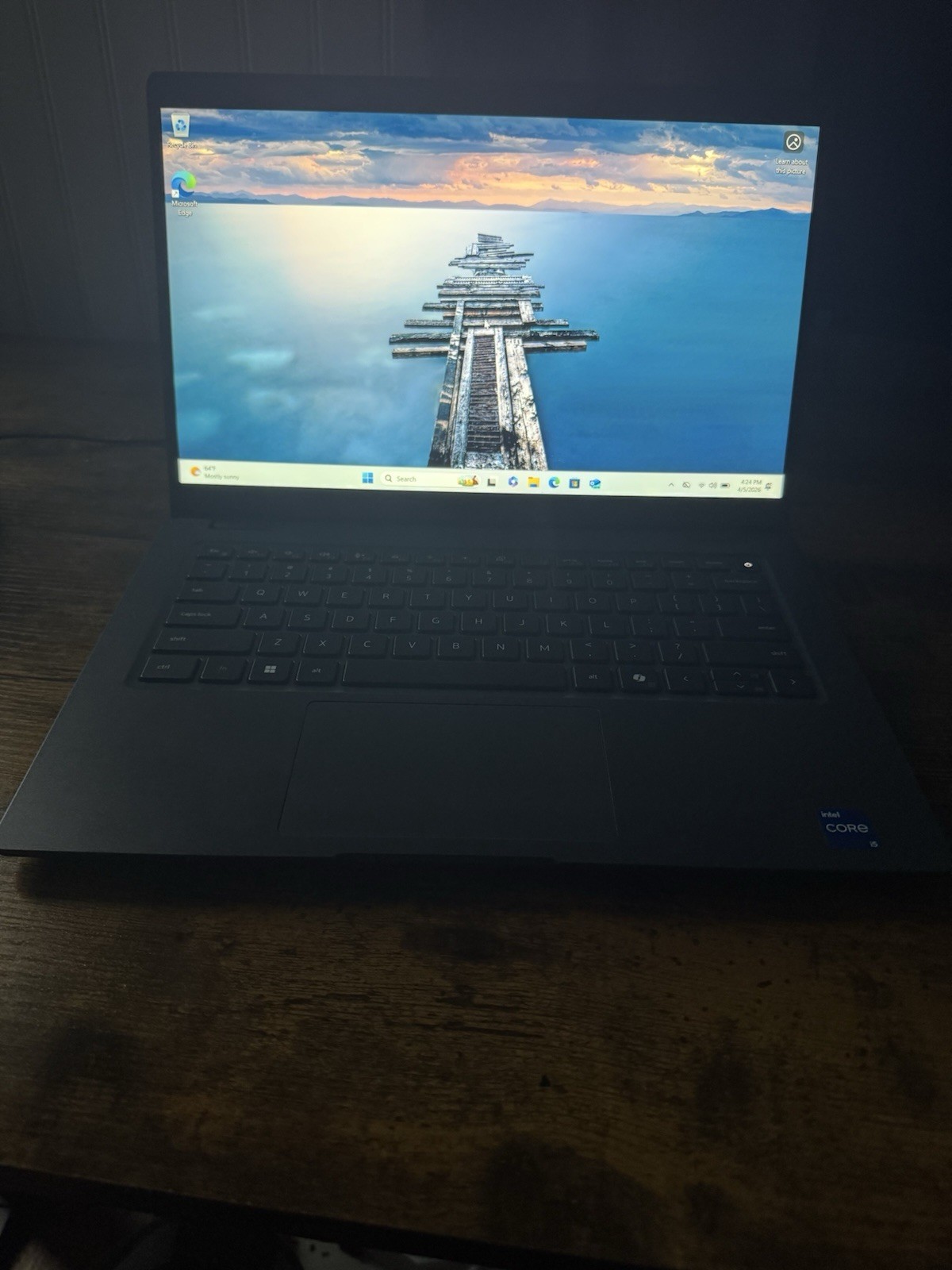 Intel Core i5 Windows 11 Notebook Laptop Integrated On-Board Graphics Black