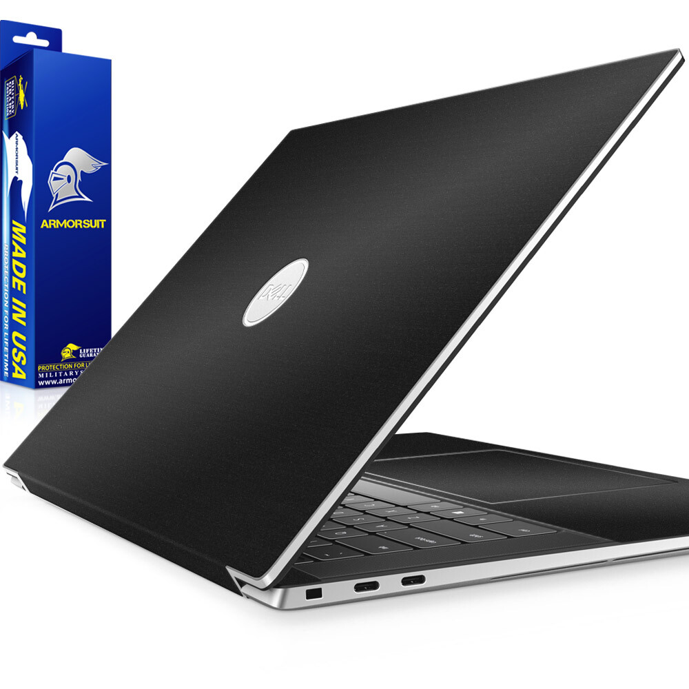 ArmorSuit Vinyl Matte Black Metallic Skin Dell XPS 15 9520 / 9510 / 9500 USA