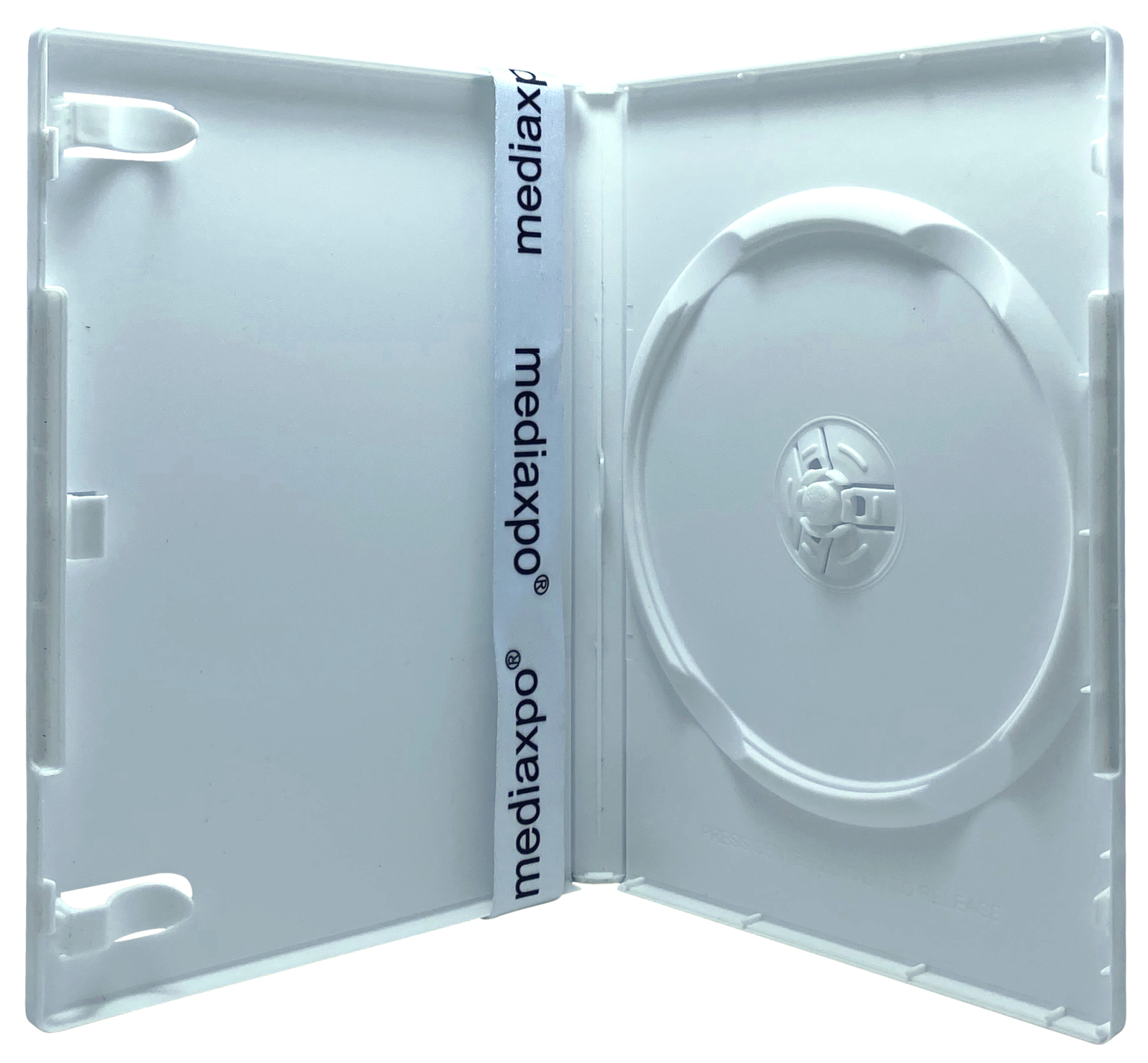 PREMIUM STANDARD Solid White Color Single DVD Cases (Professional Use) Lot
