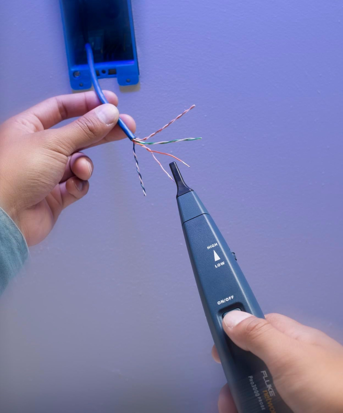 Tone Generator and Probe Kit with SmartTone Technology for Wire Tracing, Non