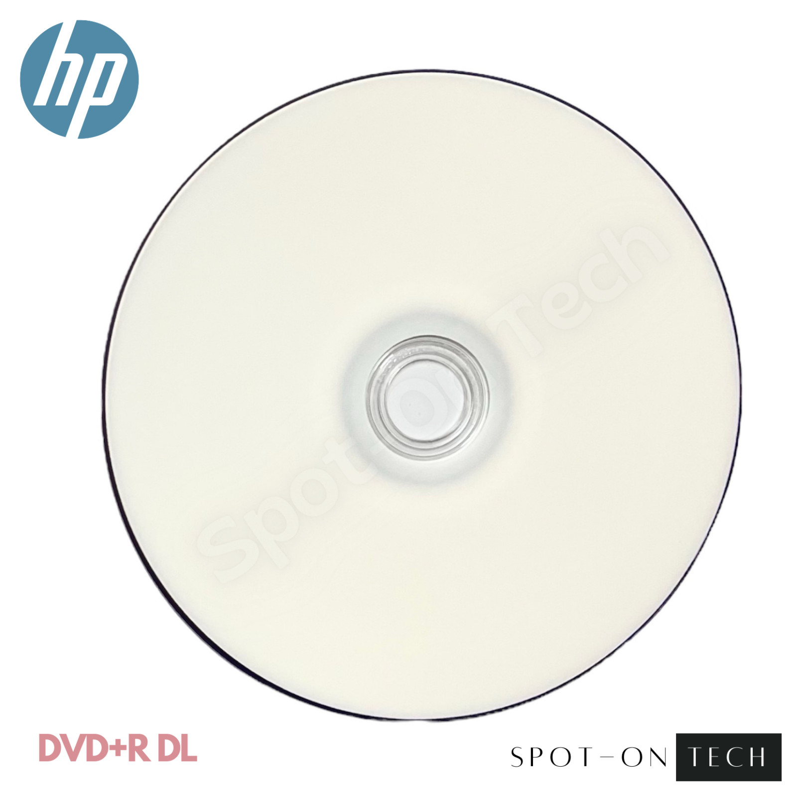 50 HP DVD DVD+R DL 8x Dual Double Layer White Inkjet 8.5GB 240Min Same day Ship