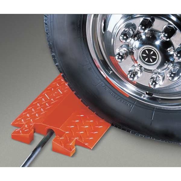 Zoro Select Cop2200-4.5 Cable Protector, 6 In H, 30 In L, 18-1/4 In W, 1,