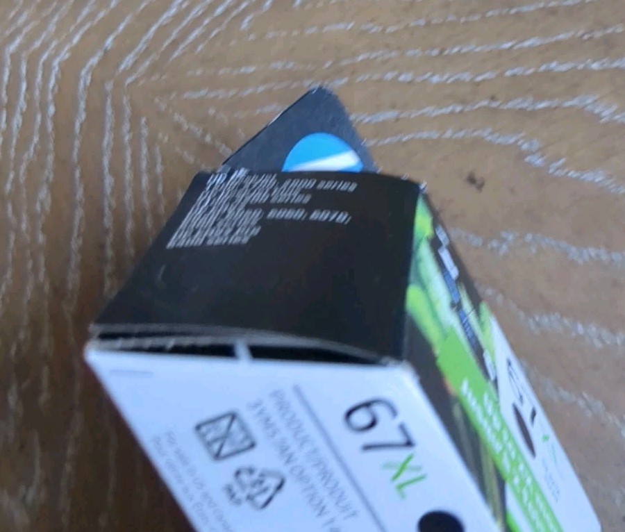 Genuine OEM HP 67XL Black Ink Cartridge 3YM57AN High Yield – New Sealed 12/2026