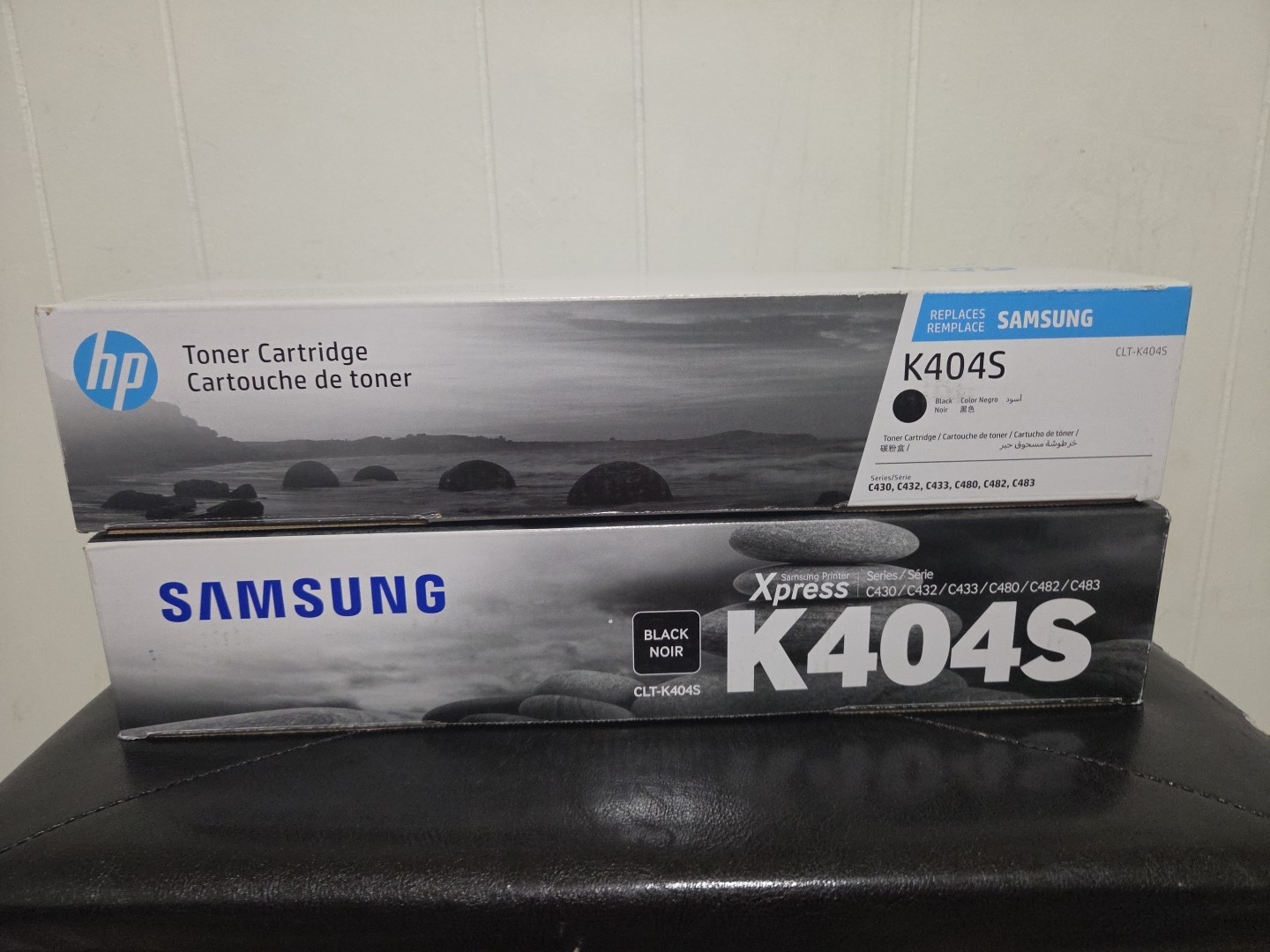 Genuine Samsung CLT K404S K404S 2-Black Toner Cartridge Free Shipping