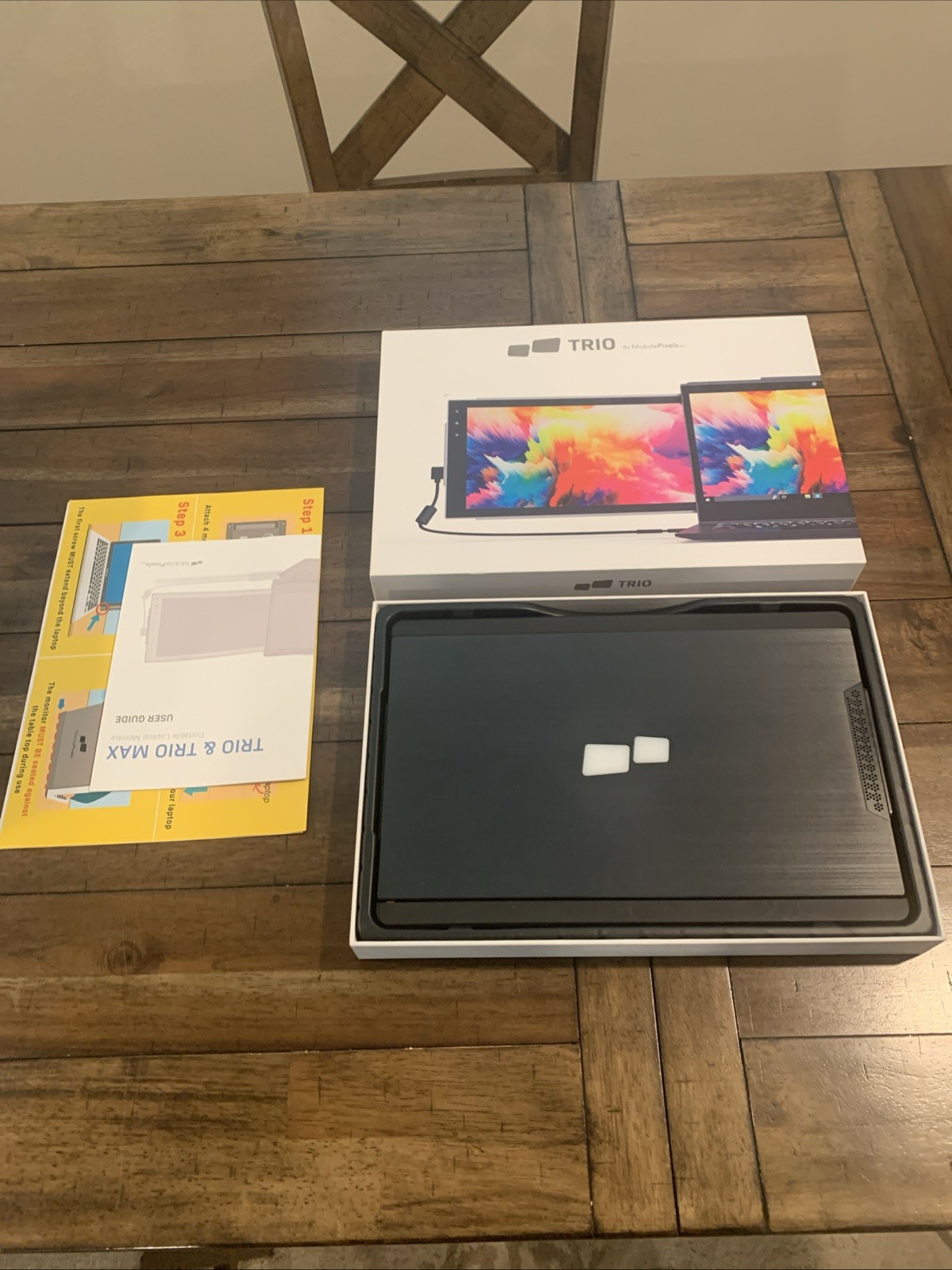 Mobile Pixels TRIO 12.5″ Portable Laptop Monitor, Model 101-1003P01 NOB!