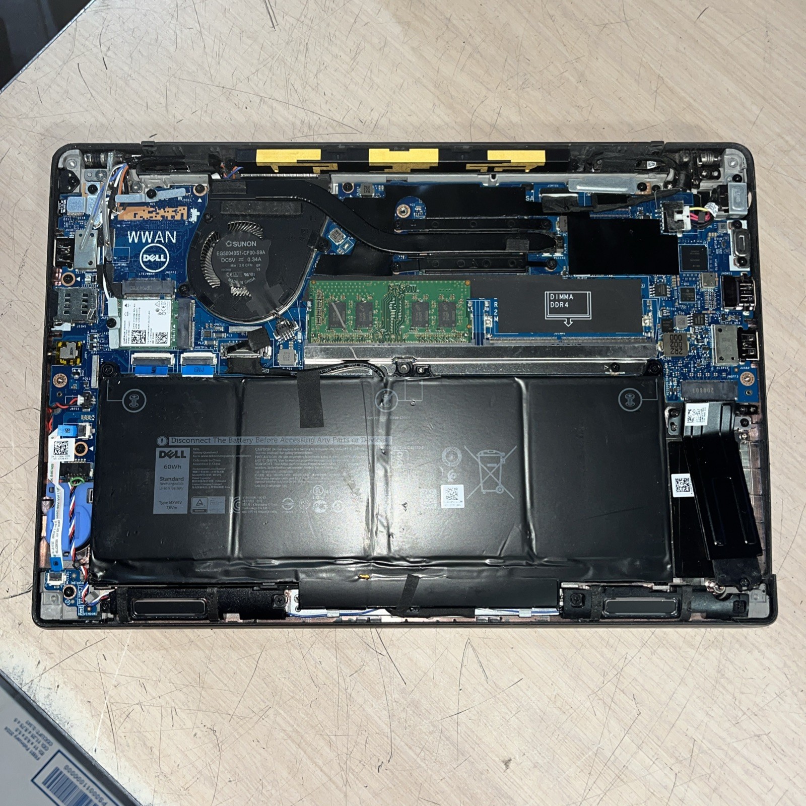 DELL LATITUDE 7300 INTEL CORE I7-8665U 1.90GHZ 8GB RAM NO HD