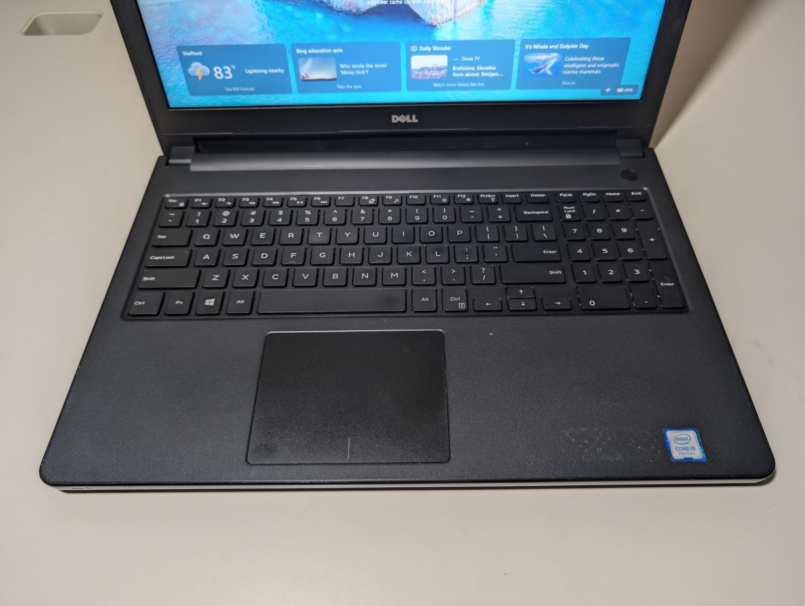 15.6″ Dell Inspiron 5566 | i5 7th Gen 8GB RAM 256GB SSD | HD Windows 11 DVD+RW