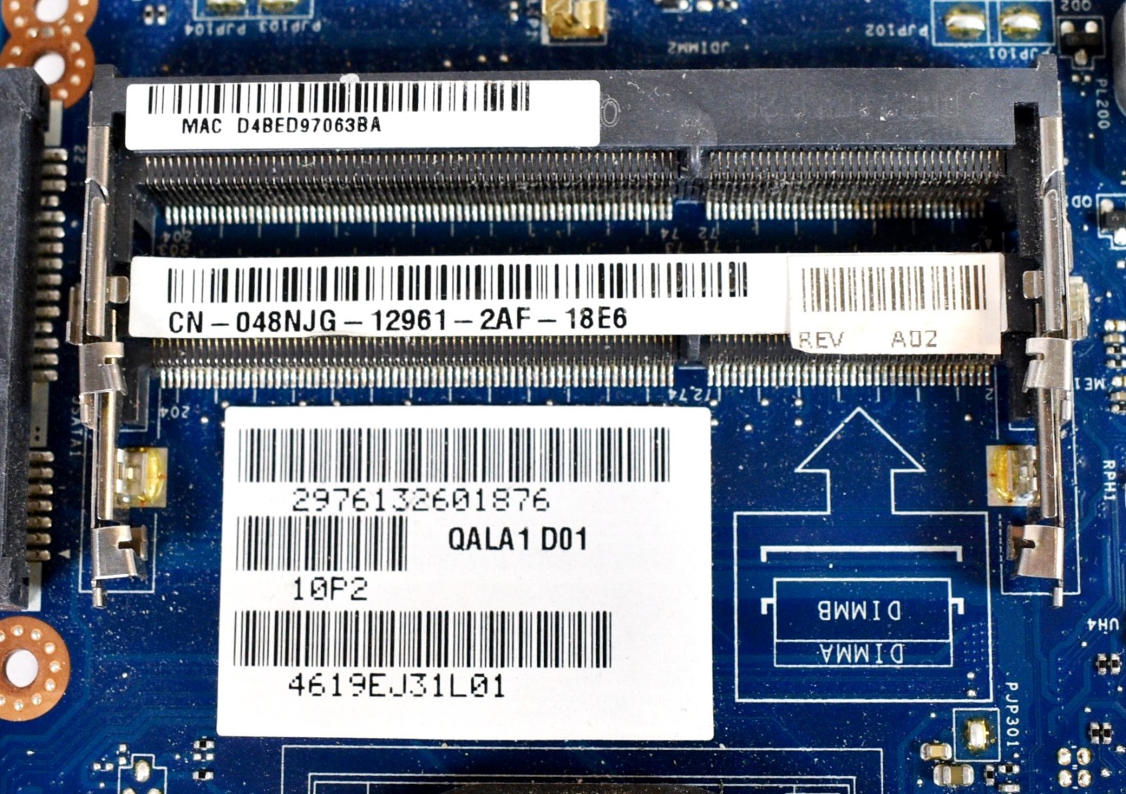 Dell Latitude E6530 15.6″ Intel Core i5-3210M 2.5GHz Motherboard LA-7762P