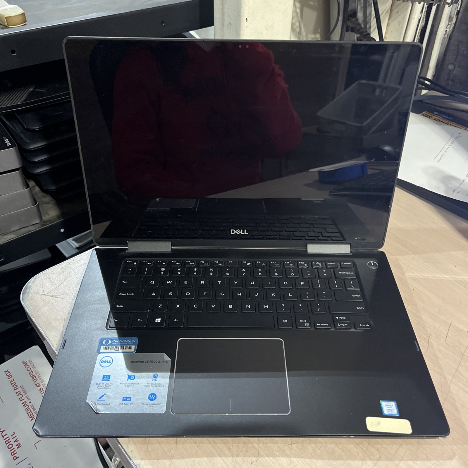 DELL INSPIRON 7573 INTEL CORE I7-8550U 1.80GHZ 8GB RAM NO HD