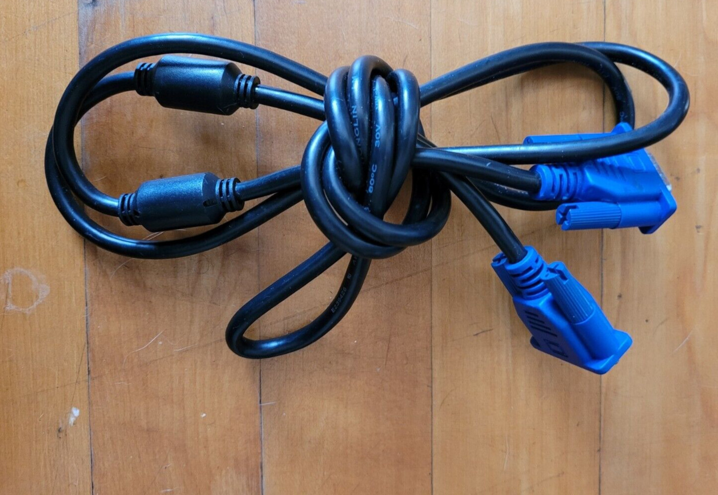 VGA SVGA 5ft. Cable Adapter Male to Male LCD PC TV
