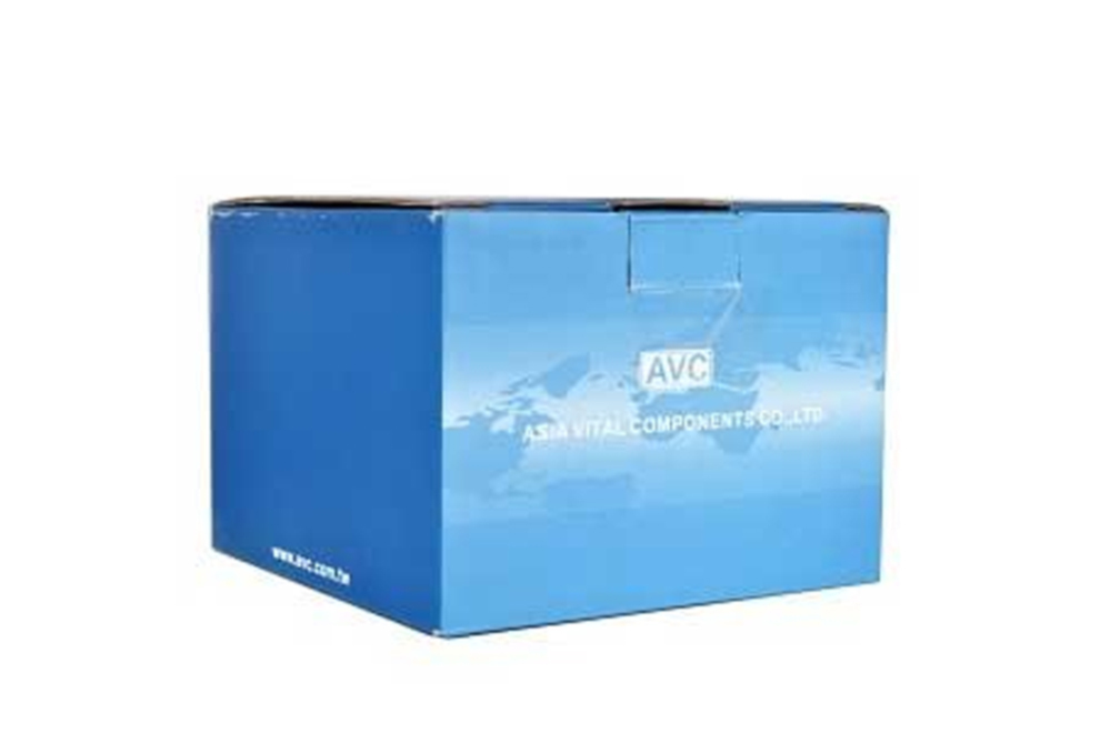 AVC CPU Cooler for Intel LGA775 Copper Heat Pipes Heatsink Fan Heavy Duty