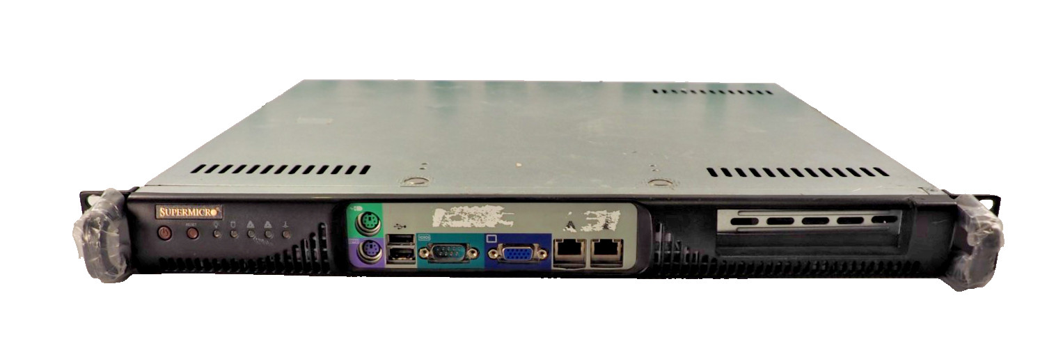 SuperMicro CSE-513 1*Intel 2.93GHz 2GB RAM 2*160GB HDDs Server