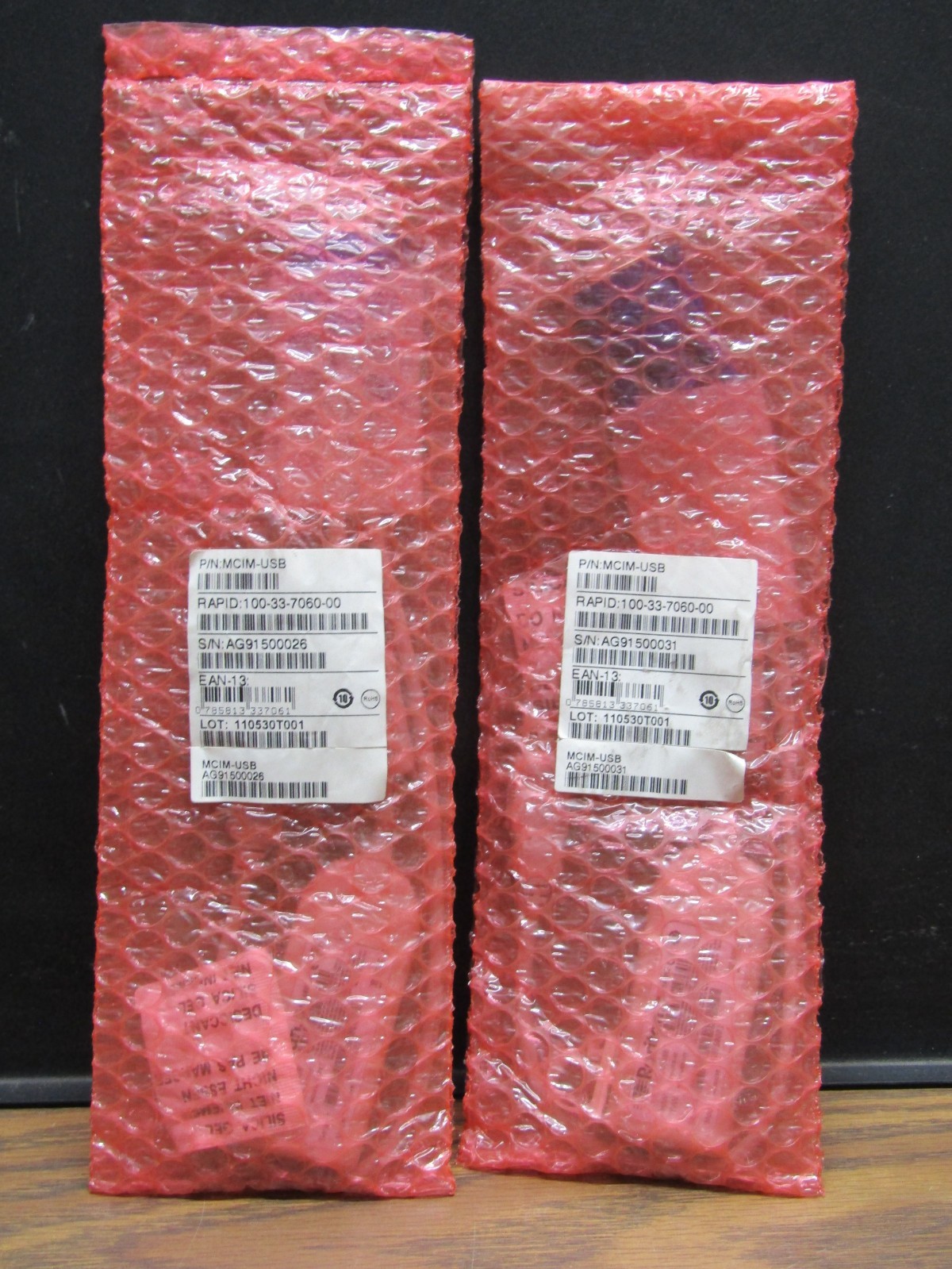 Lot of 2 NEW Raritan MCIM-USB USB Interface Module Cables