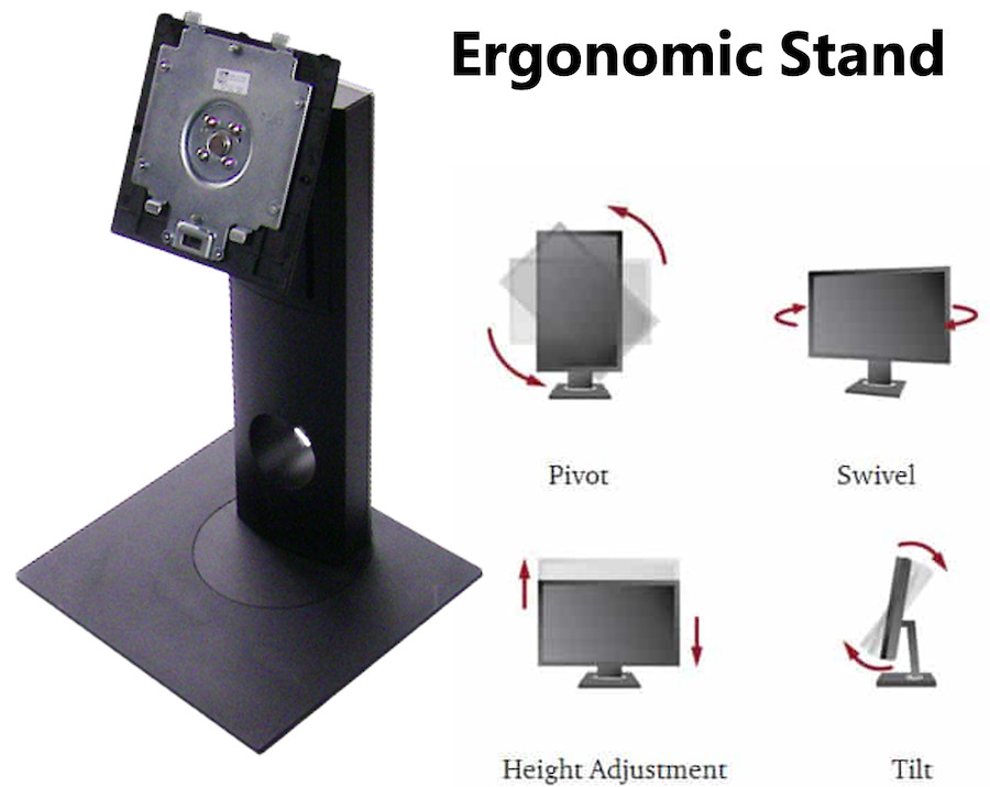 Dell Height Adjustable Stand OptiPlex 7440 7450 All-in-One AIO Y1TP7 0Y1TP7