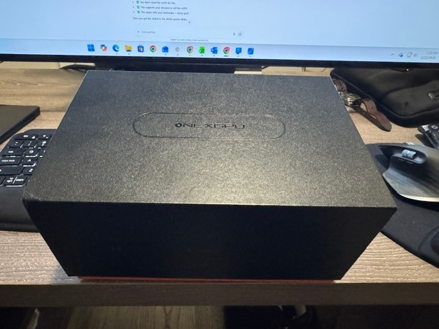 OneXGPU External GPU with AMD RX 7600M XT – 8GB GDDR6 RDNA 3 – Portable eGPU
